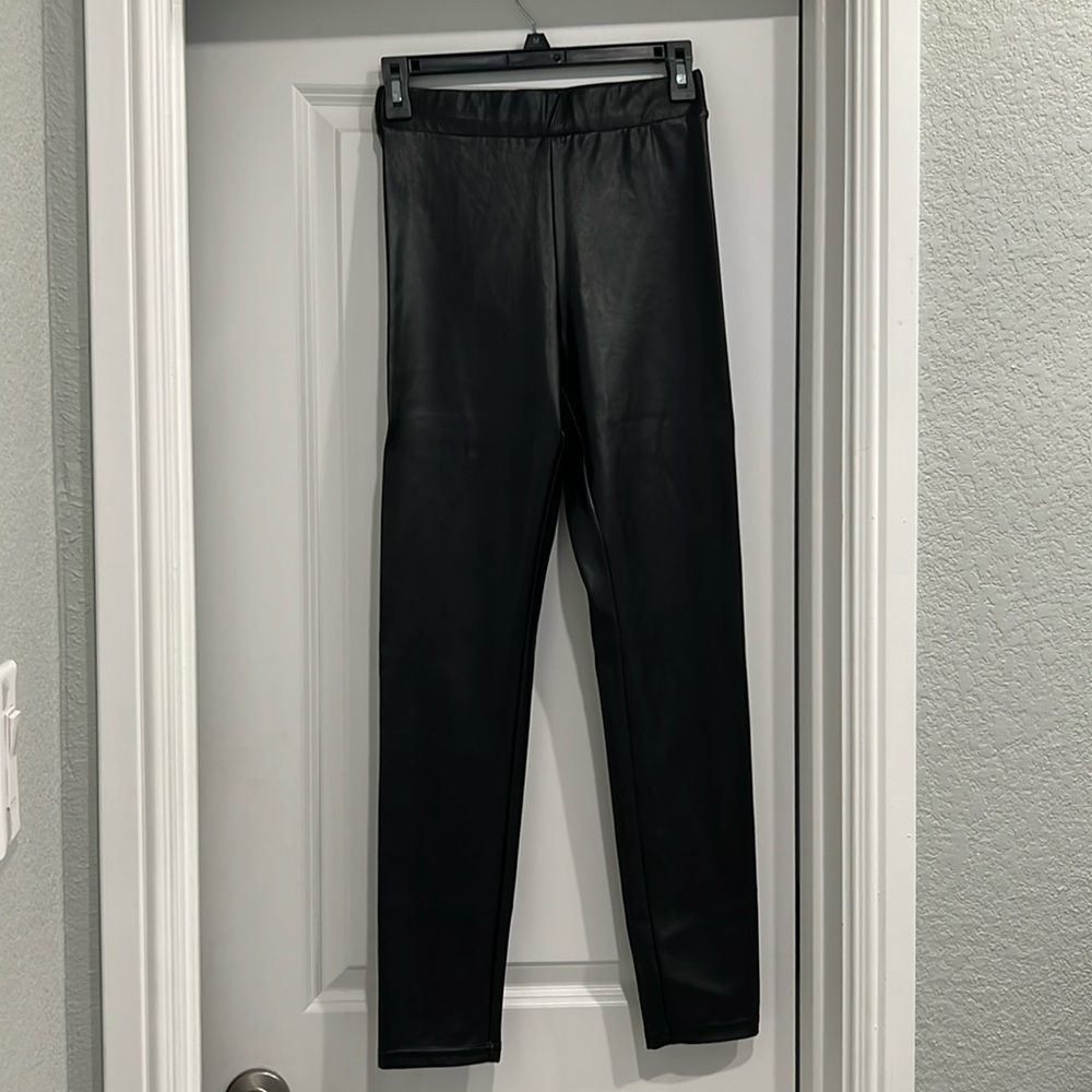 Aritzia Babaton Leather Leggings